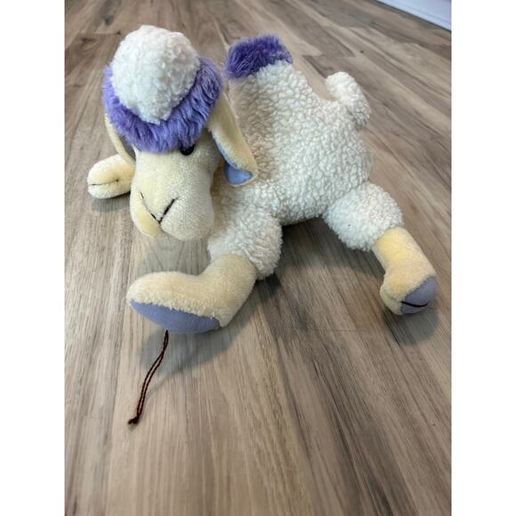 Vintage 1985 REMCO FIRFFELS SHAMEL Chamouton PLUSH CAMEL Purple Stuffed Animal - Picture 1 of 7